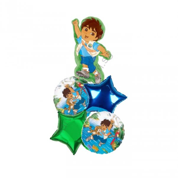 Go Diego Go Balloon Bouquet